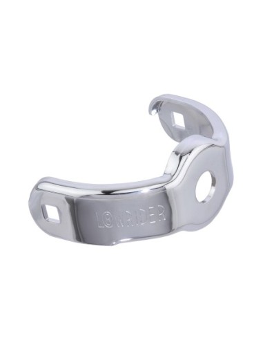 Spring Fork Crown W/Lowrider Name Logo Chrome.